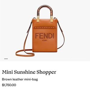 FENDI shopper bag